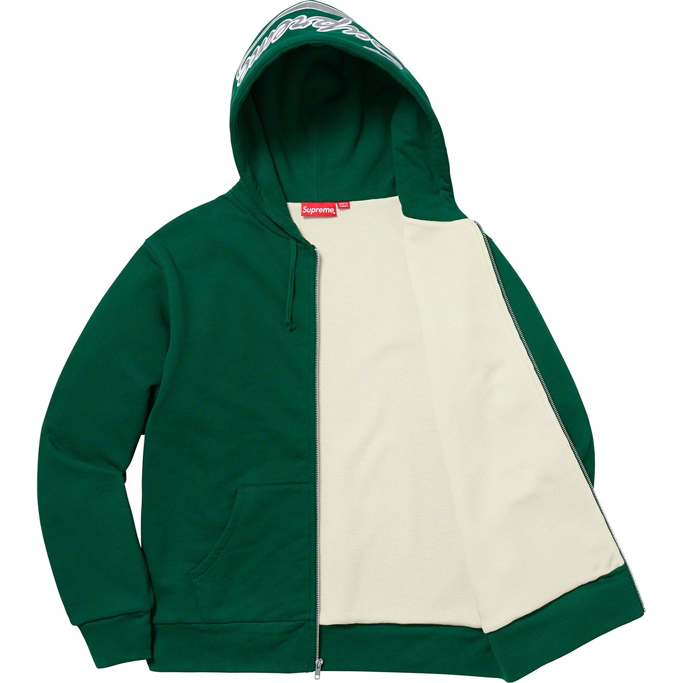 Thermal Zip Up Sweatshirt view 18